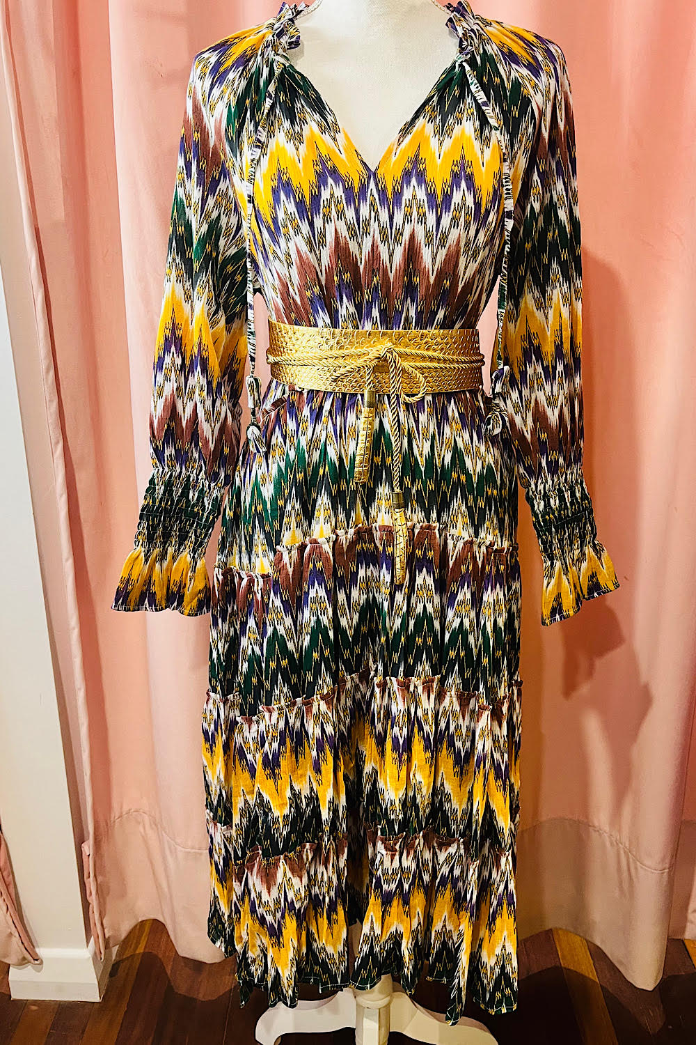 coco cabana maxi dress COCO CABANA DRESS PRETTY ZIGGY – Hummingbird The Shop