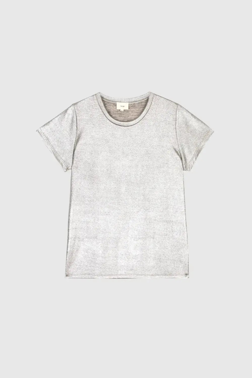 ALIZEANE METALLIC TEE SILVER