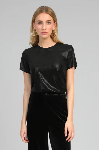 ALIZEANI TEE BLACK