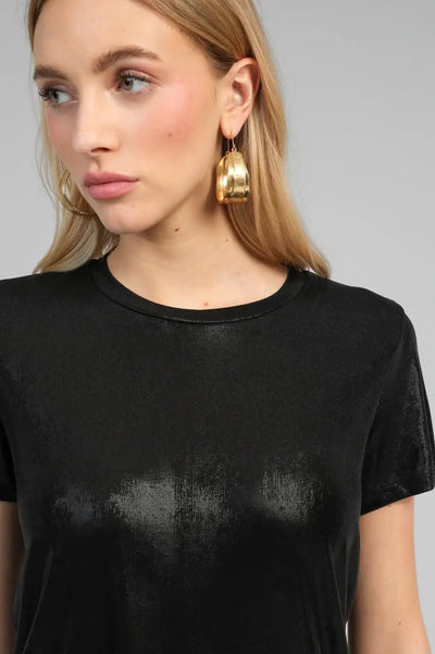 ALIZEANI TEE BLACK