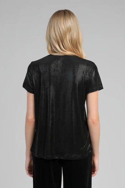 ALIZEANI TEE BLACK