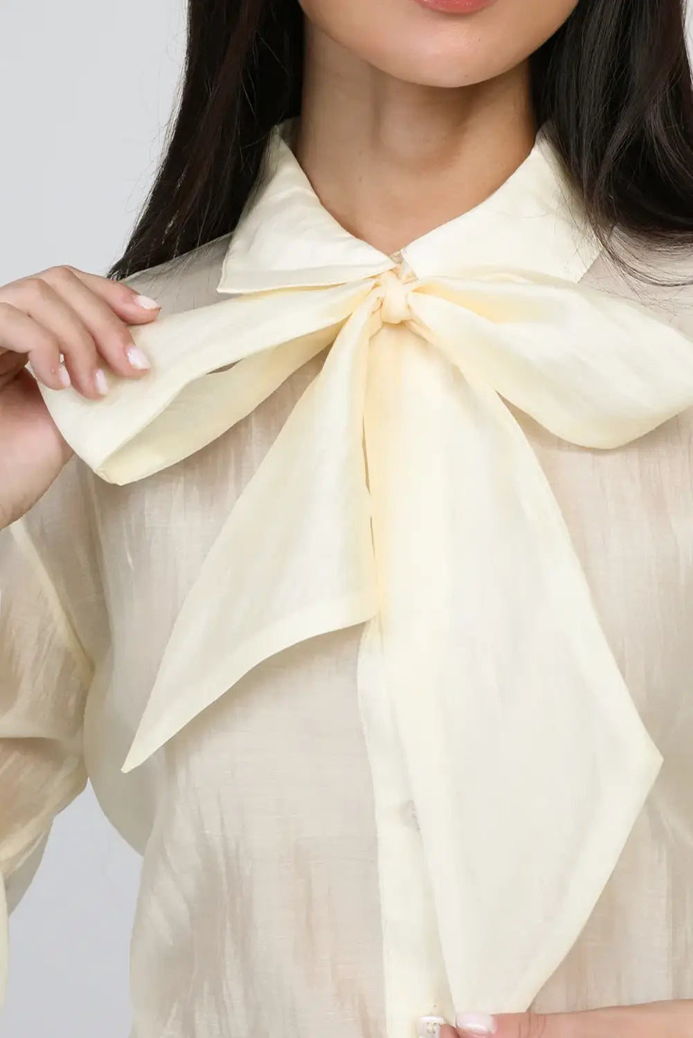 ANOUKA BLOUSE BUTTERY YELLOW