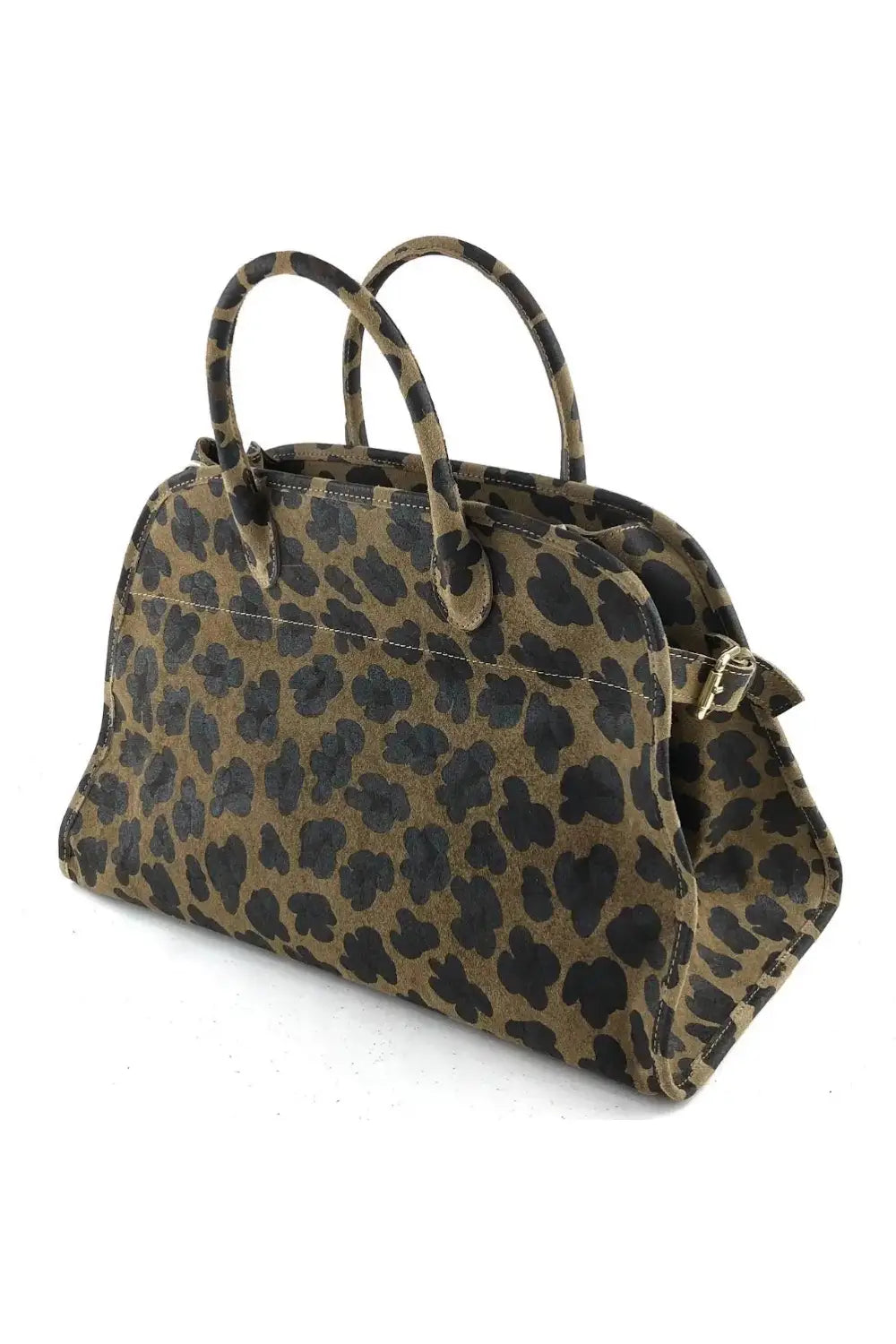 ARTHUR SUEDE TOTE BAG MAXI LEOPARD
