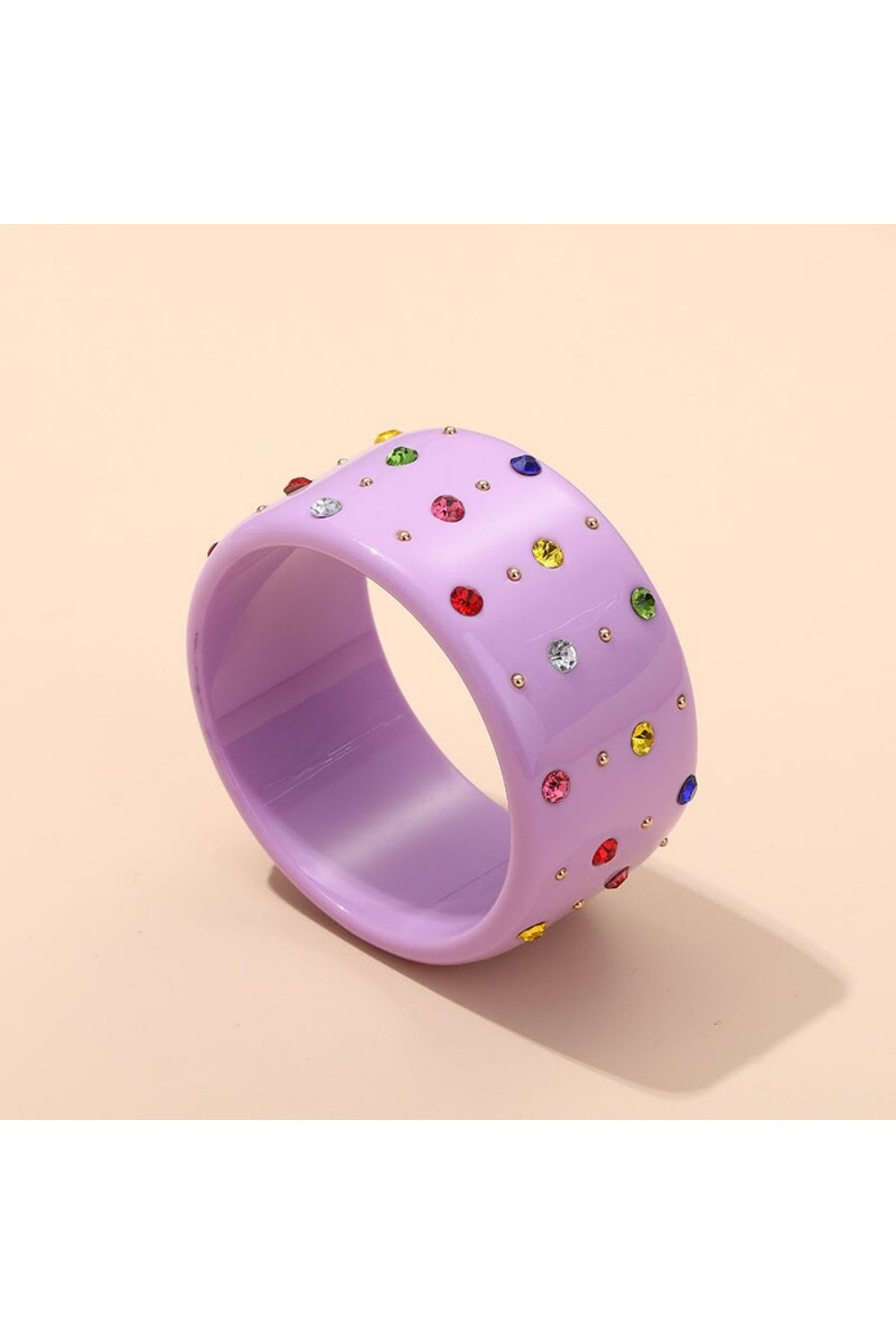 AS SWEET AS CANDY LARGE BANGLE LILAC