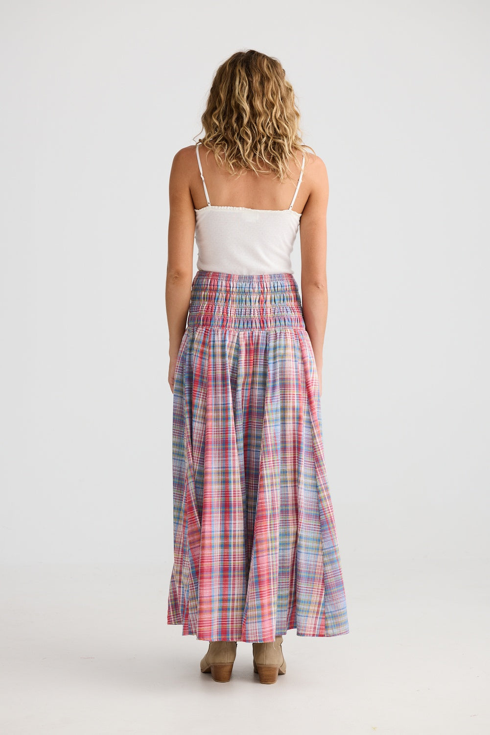 BALMORAL CHECK SKIRT