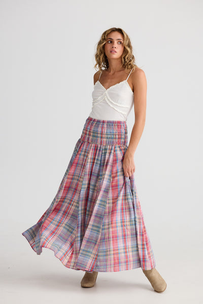 BALMORAL CHECK SKIRT