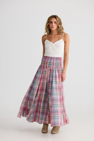 BALMORAL CHECK SKIRT