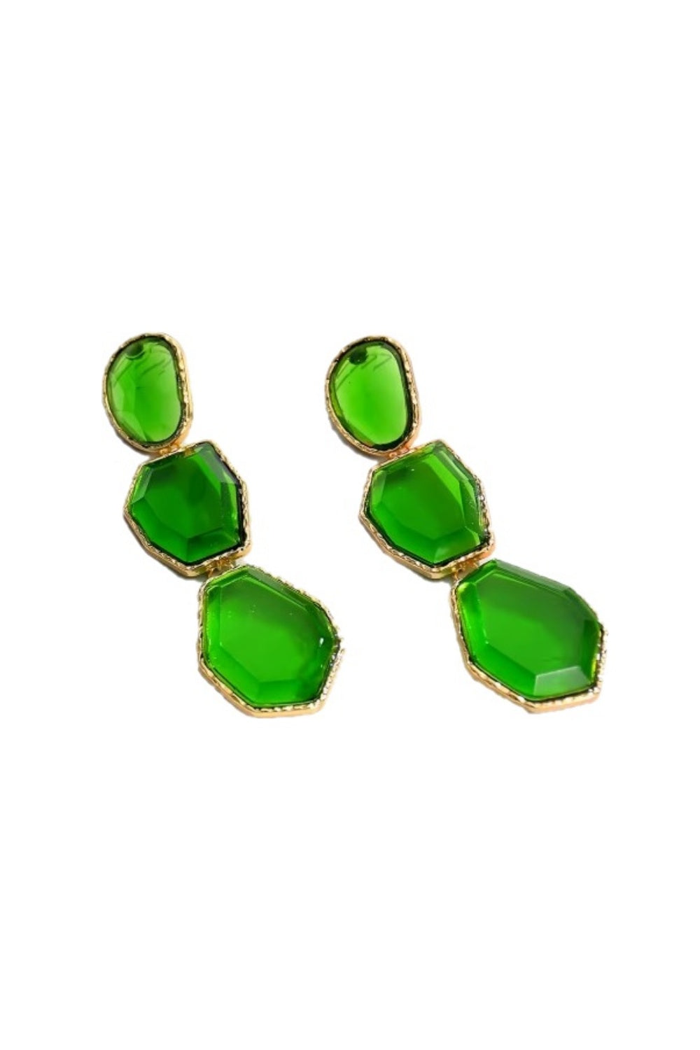 BAM BAM EARRINGS GREEN