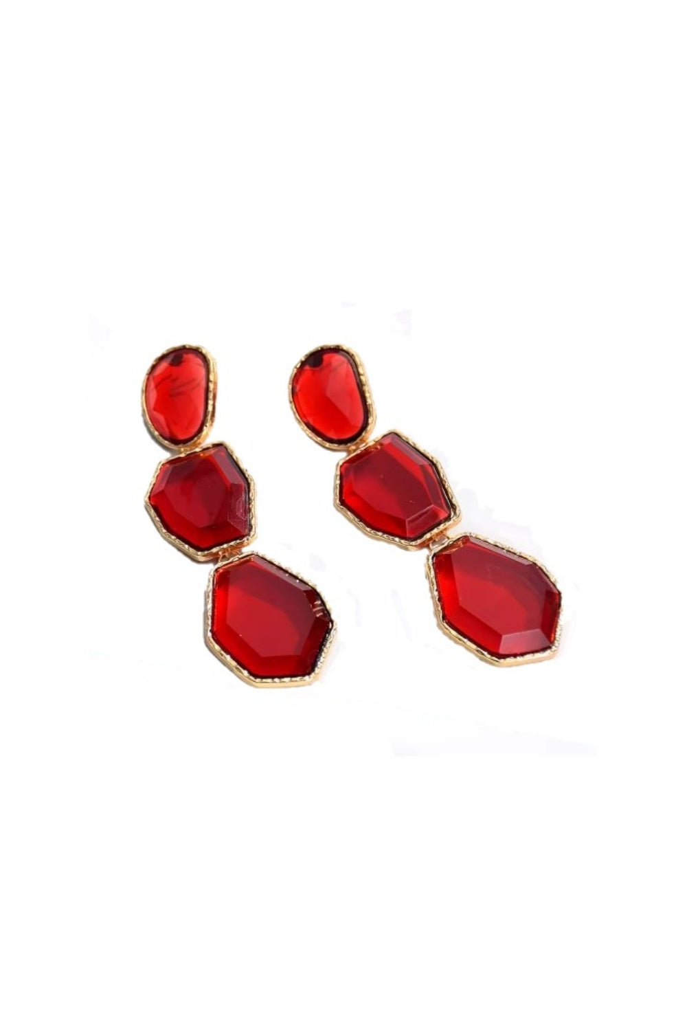 BAM BAM EARRINGS RED