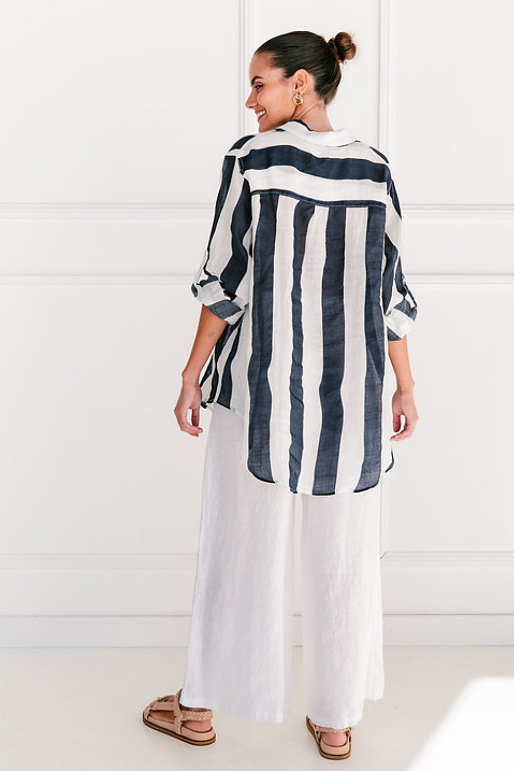 THE BEACH SHIRT NAVY