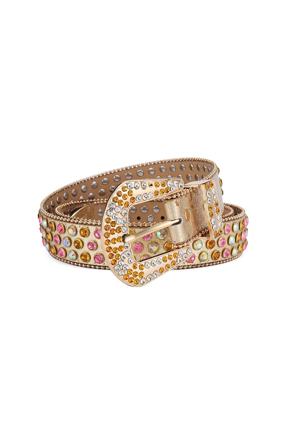 I BEG YOUR PARTON BELT GOLD