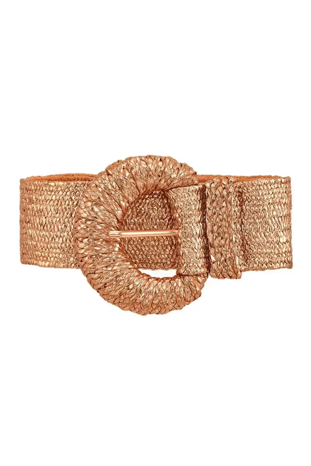 BIGGER IS BETTER BELT HALF MOON ROSE GOLD