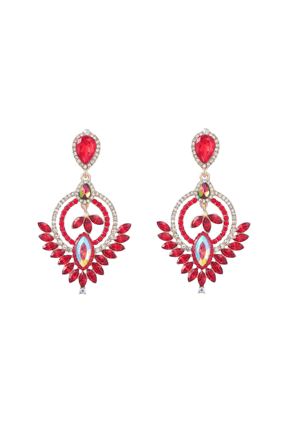 BIG NIGHT OUT EARRINGS RED