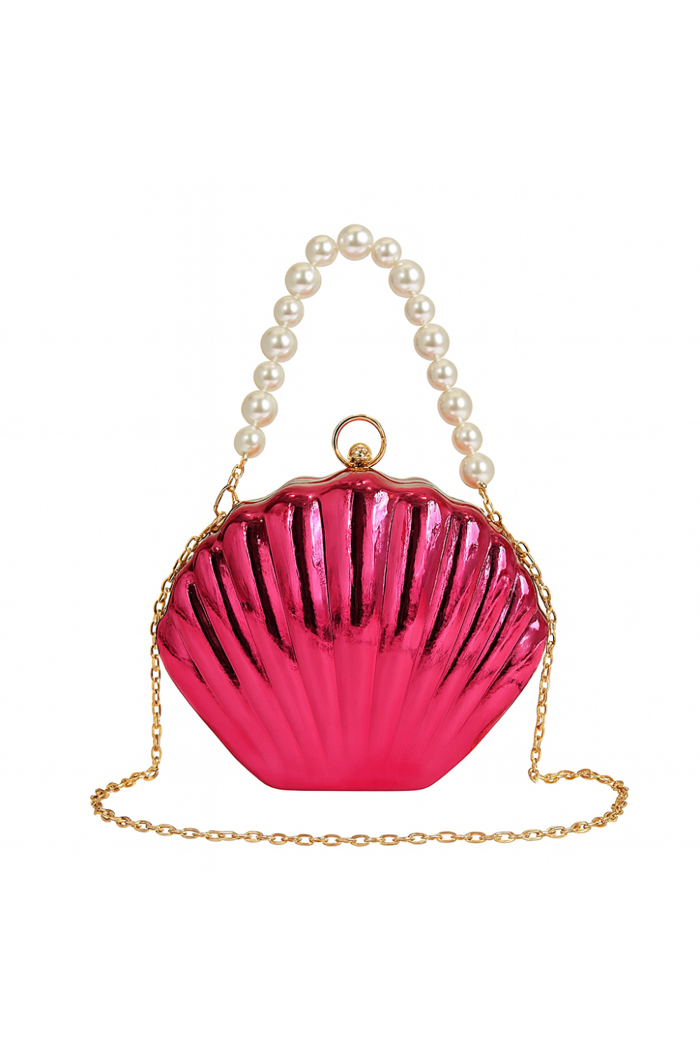 BY THE SEASHORE CLUTCH PINK