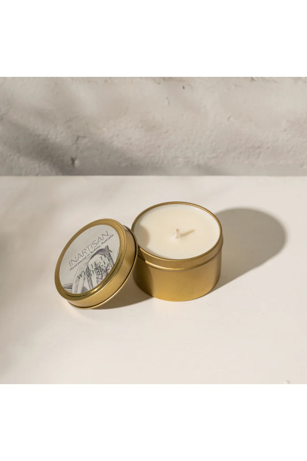 TRAVEL CANDLE WHITE TEA & GINGER