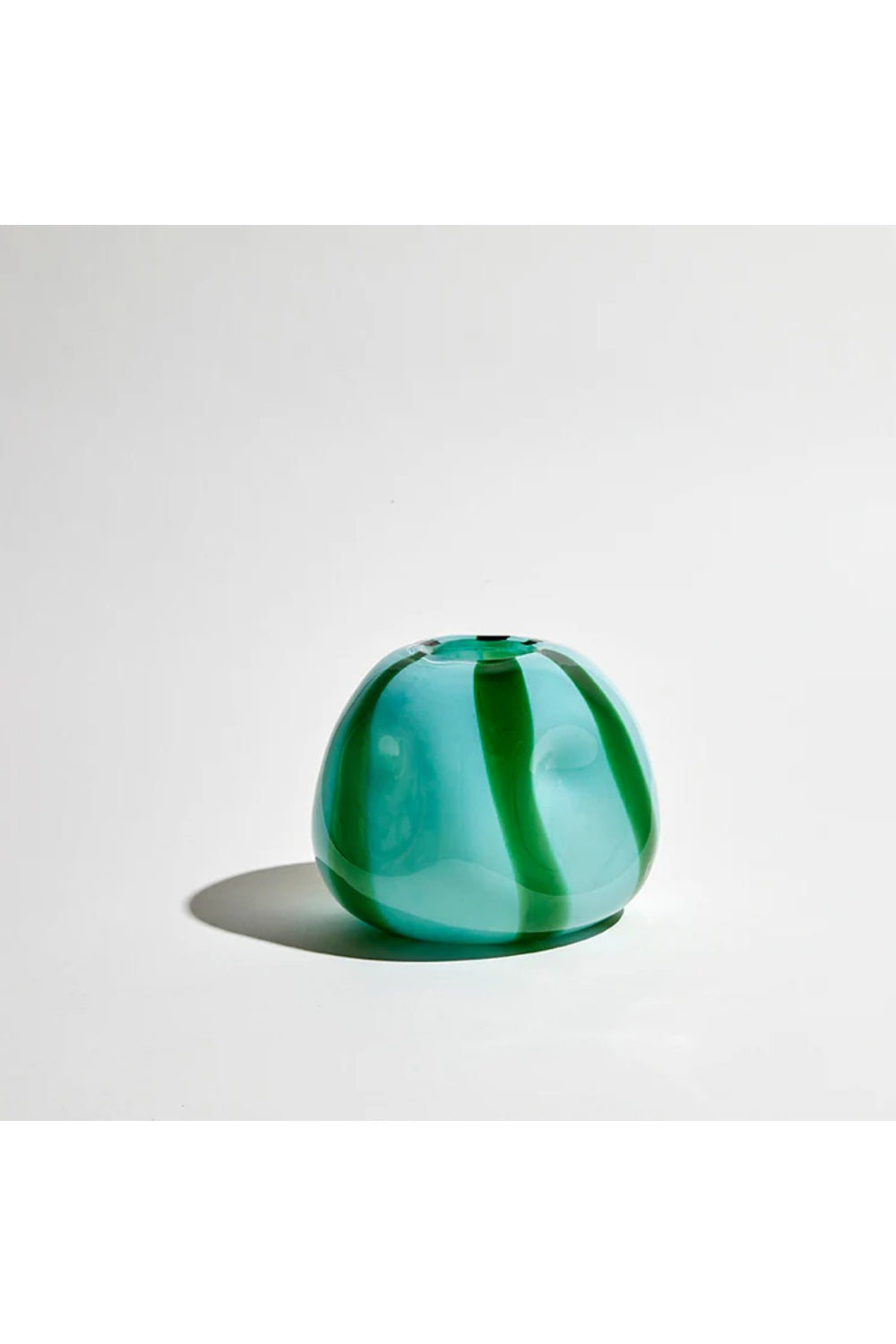 CANDY VASE SMALL EMERALD & SKY