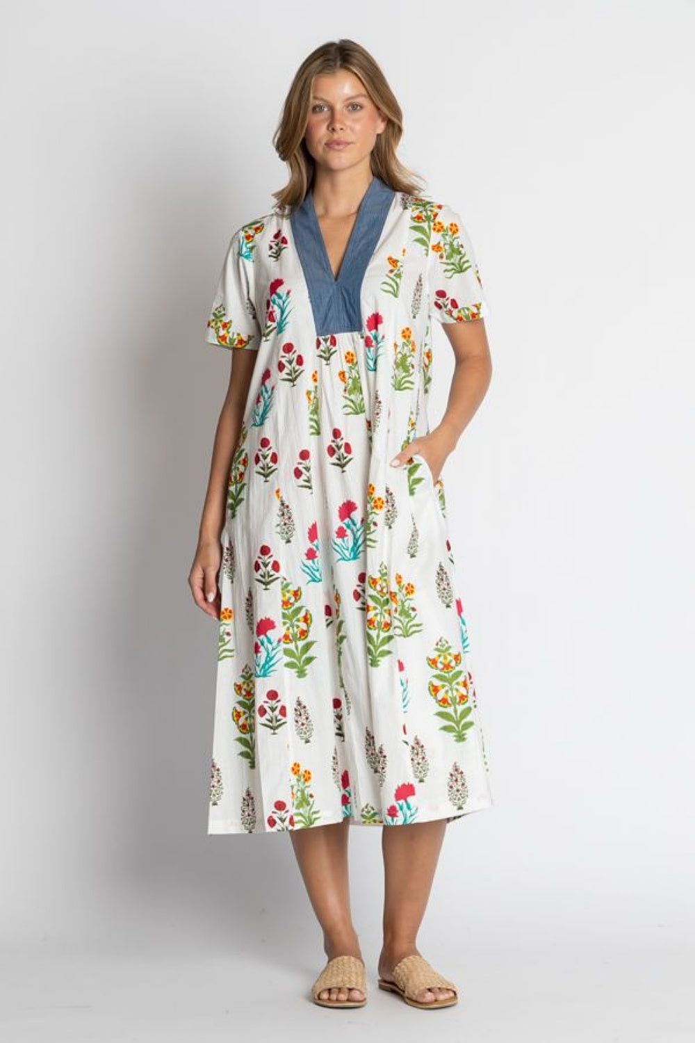 CLARKSVILLE MIDI DRESS