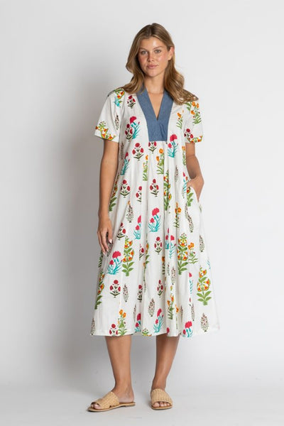 CLARKSVILLE MIDI DRESS