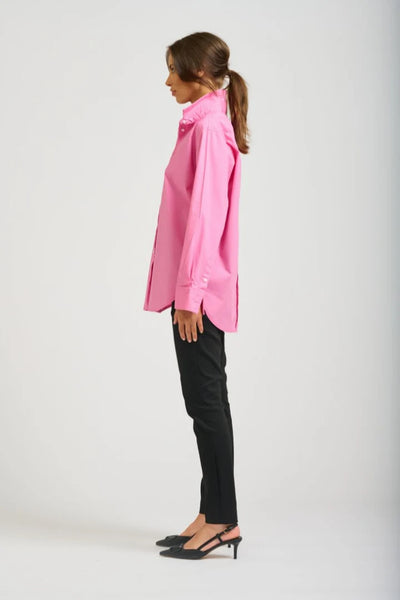 THE CLASSIC COTTON SHIRT HOT PINK