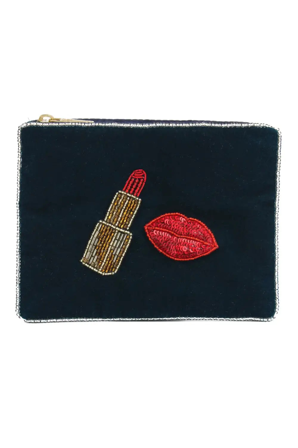 VELVET COIN PURSE MAKE UP