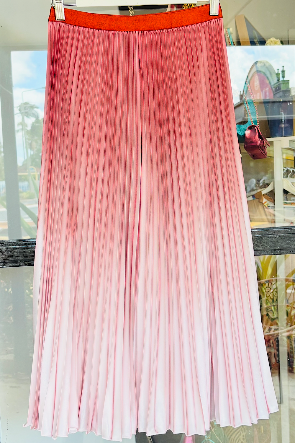 YOU COMPLEAT ME SKIRT OMBRE JAFFA