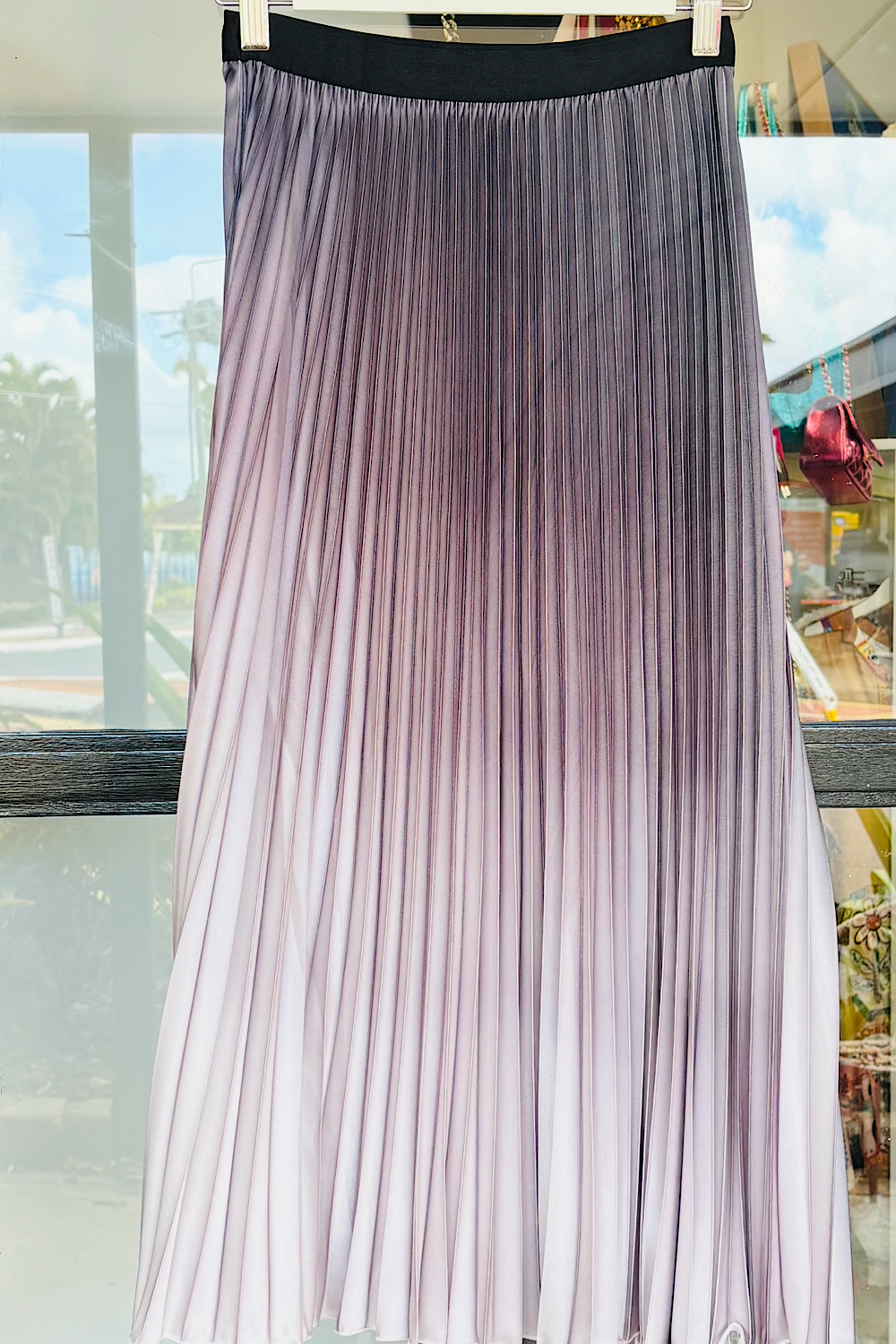 YOU COMPLEAT ME SKIRT OMBRE MUSHROOM