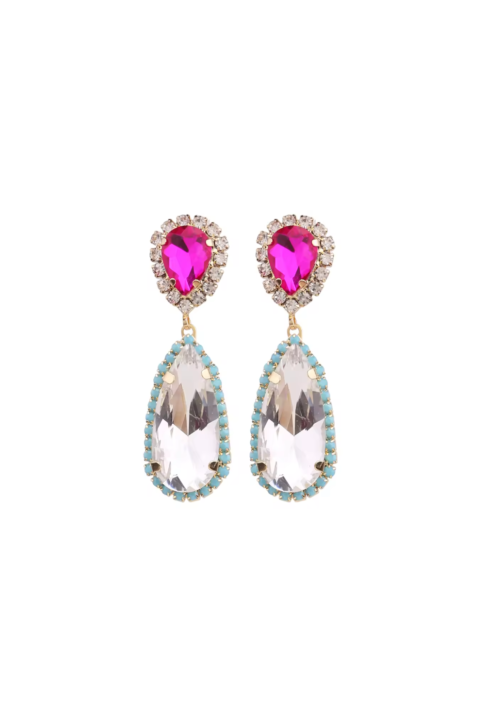 DIAMONDS IN THE SKY EARRINGS CRYSTAL