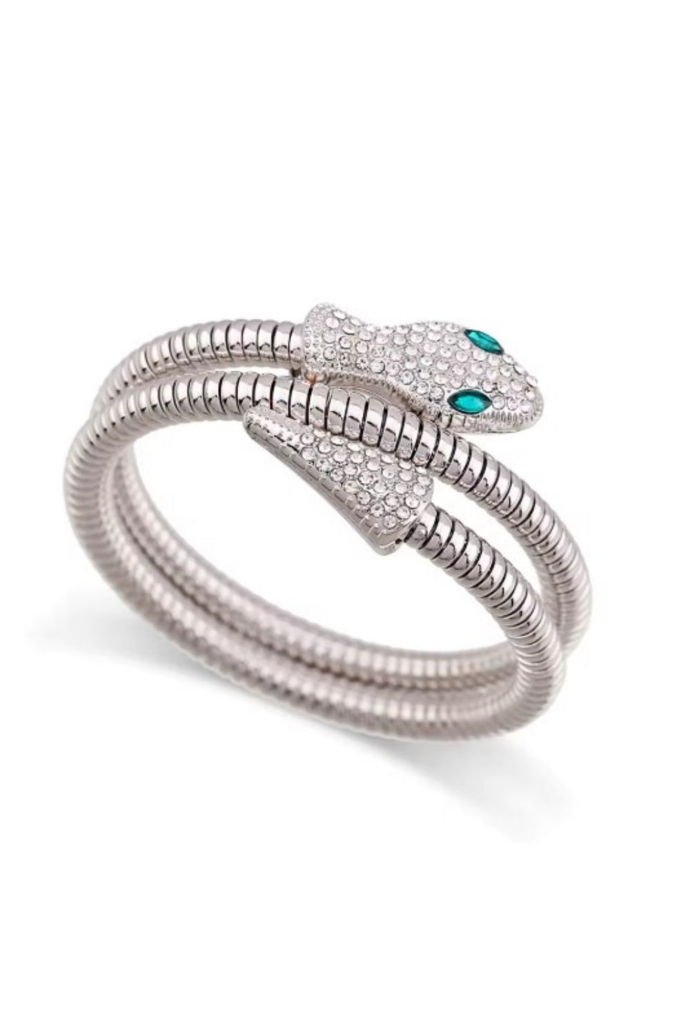 DON'T BE SNAKEY BANGLE SILVER