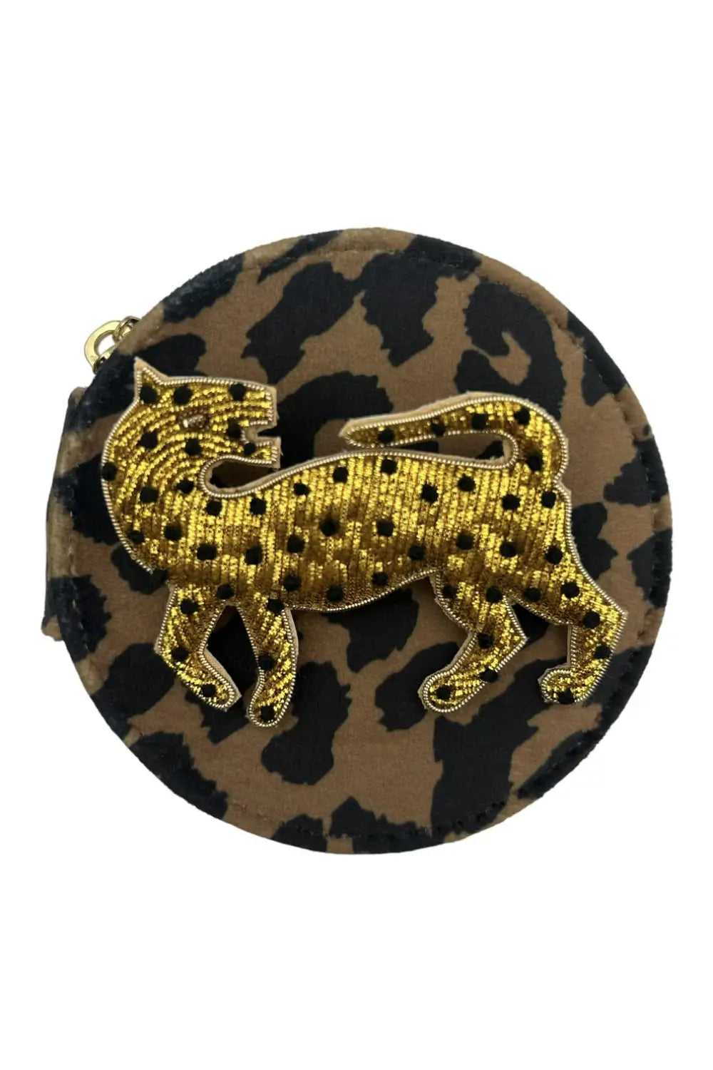 DOUBLE LEOPARD JEWELLERY POT
