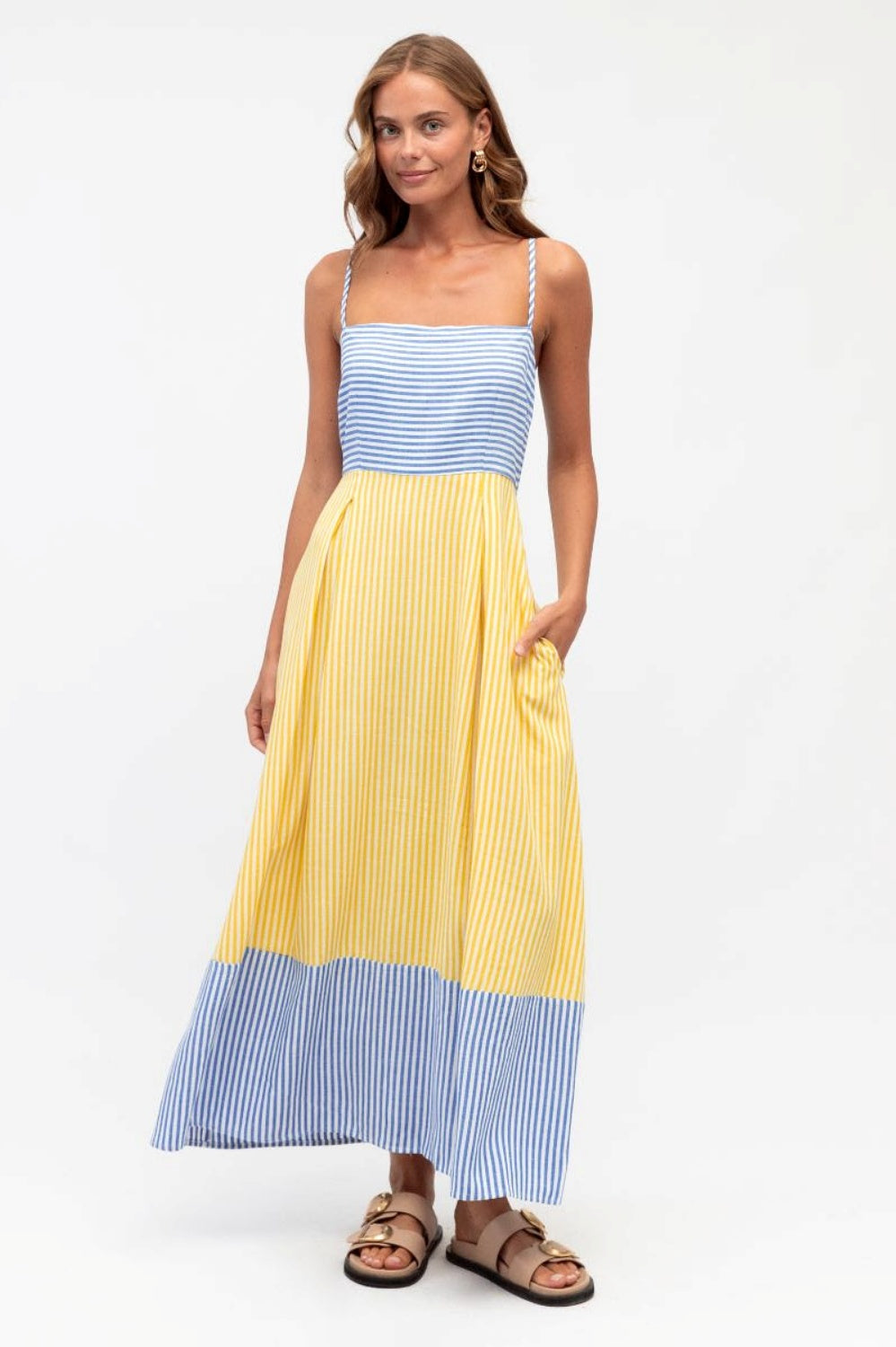 EARN YOUR STRIPES MAXI DRESS