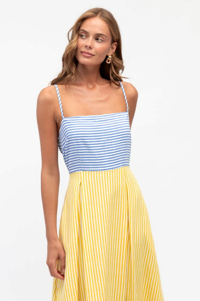 EARN YOUR STRIPES MAXI DRESS