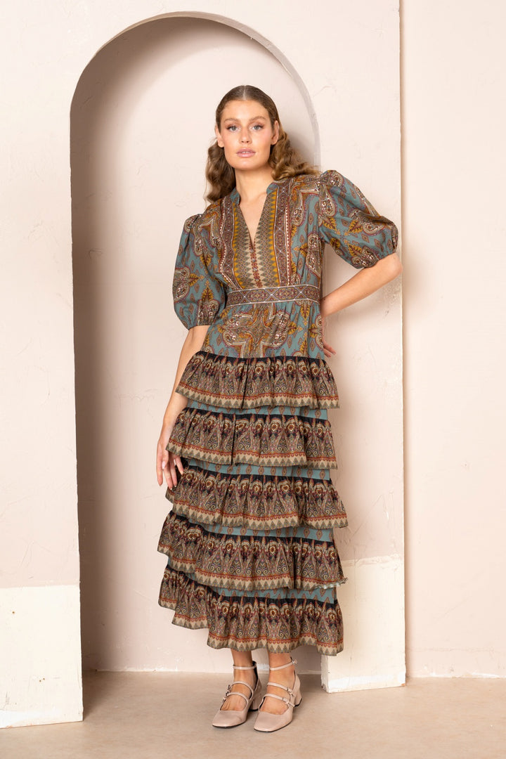 HERMES チュニック Maxi dress with cartridge Eco Britney Maxi Dress | Marciano Ca
