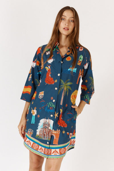 ESPANOL SHIRTMAKER DRESS