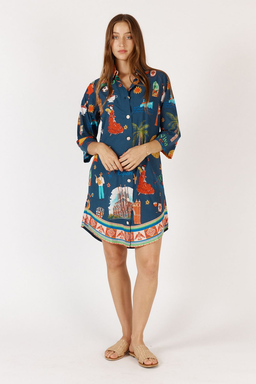 ESPANOL SHIRTMAKER DRESS
