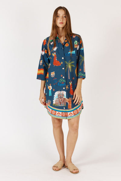 ESPANOL SHIRTMAKER DRESS