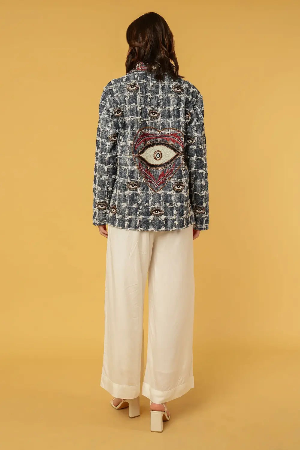 THE EVIL EYE BEADED JACKET