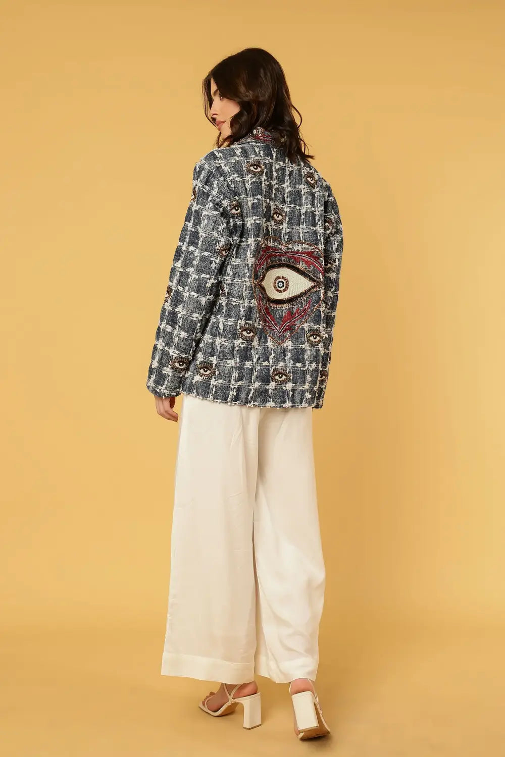 THE EVIL EYE BEADED JACKET