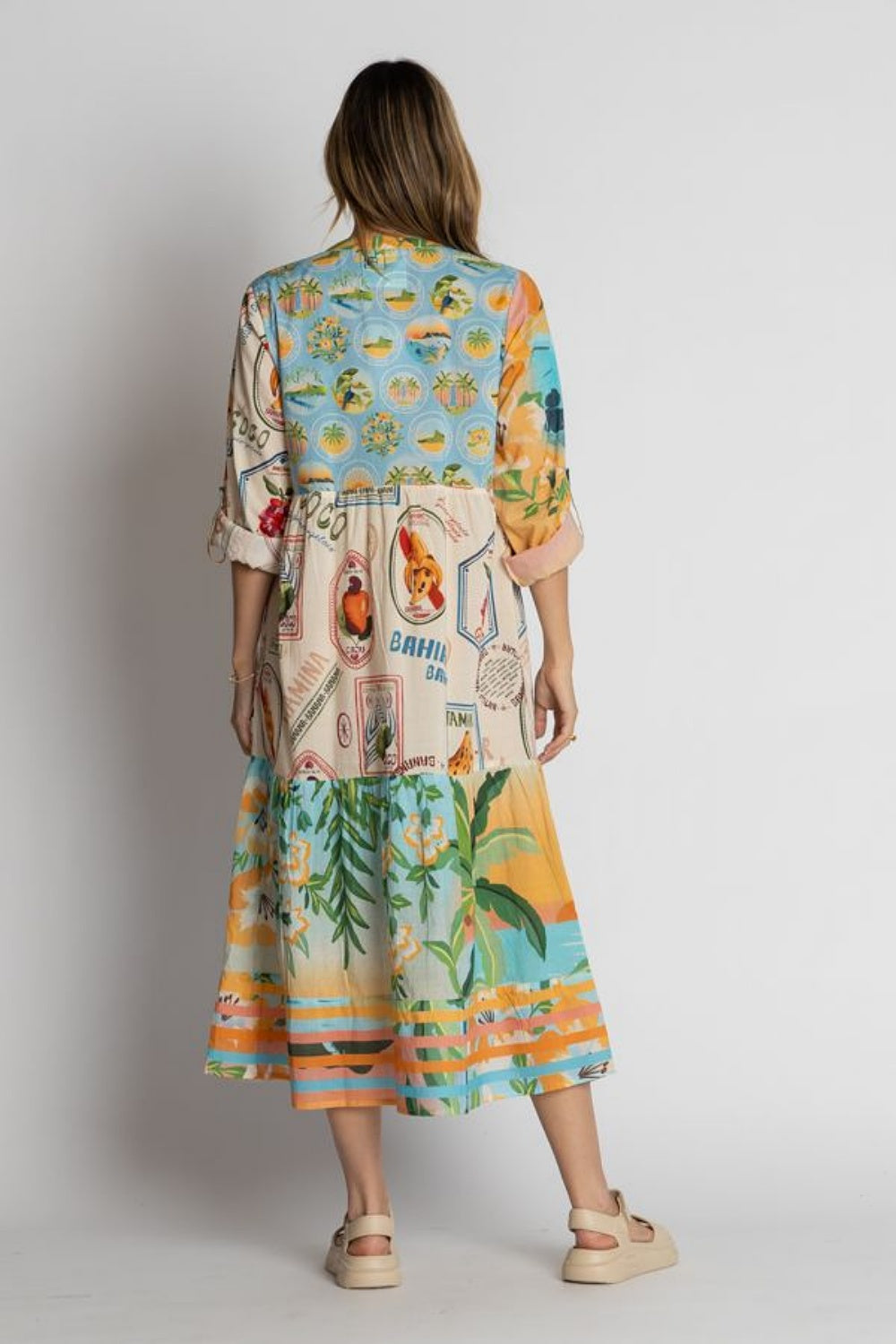 EXOTICA MIDI DRESS