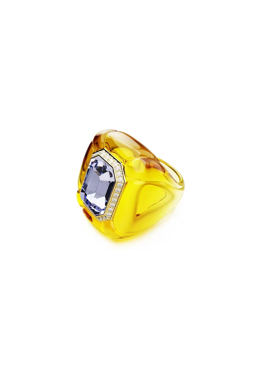 THE FAMILY STONE RING YELLOW
