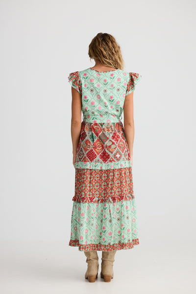 FIRELIGHT MIDI DRESS