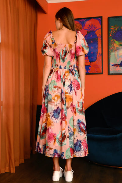 SWEET HEART’S CONTENT MIDI DRESS FISH OUT OF WATER