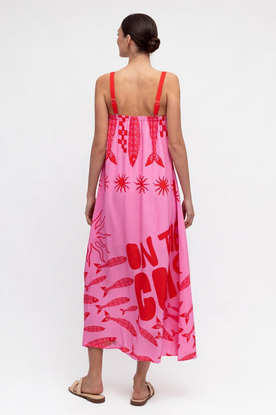 FISHERMAN'S FRIEND MAXI DRESS