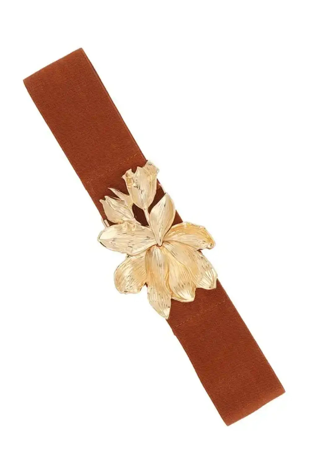FLORENCE STRETCH BELT TAN