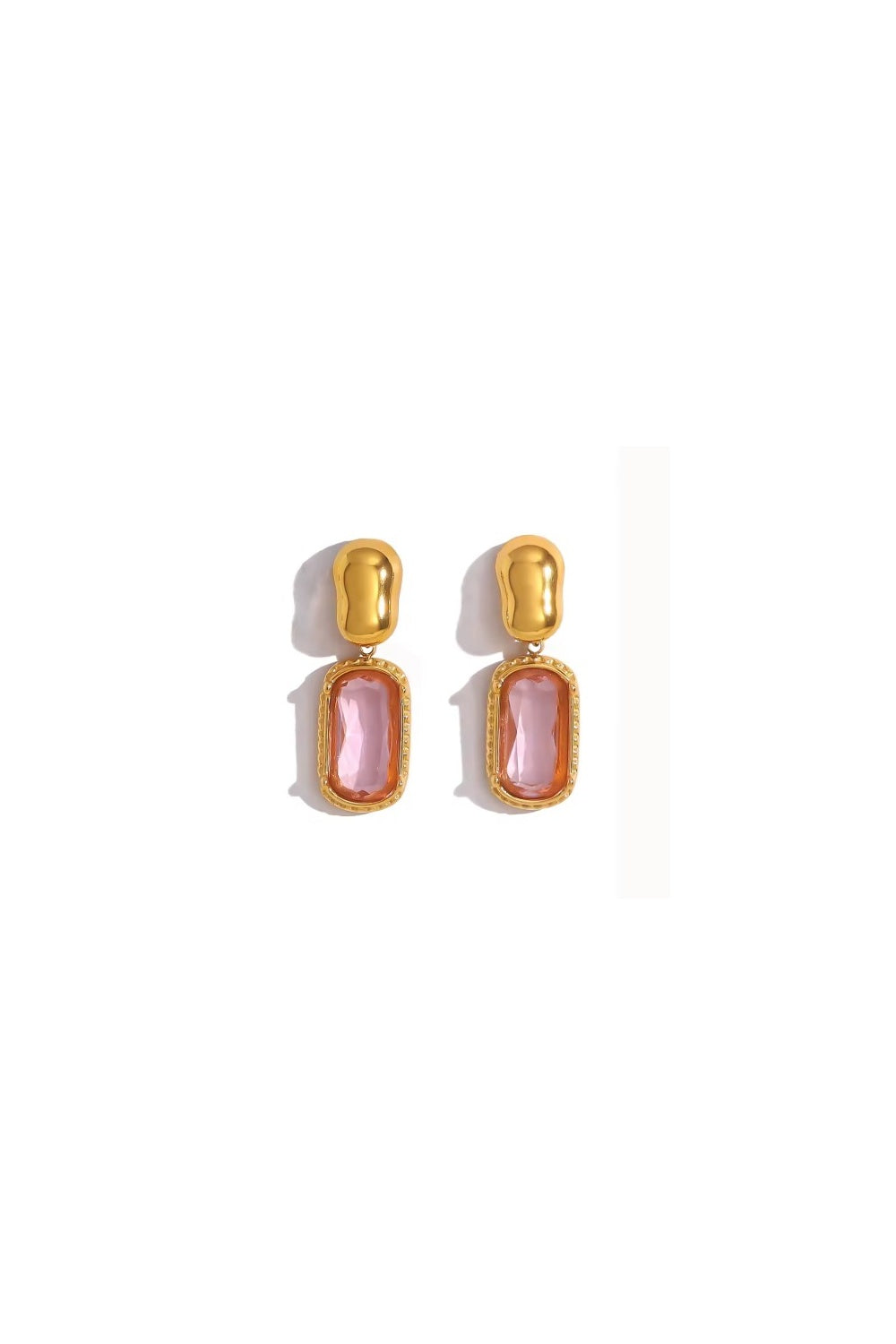 FREYA EARRINGS PEACH