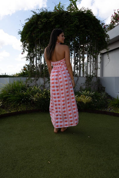 GEORGIA HALTER DRESS