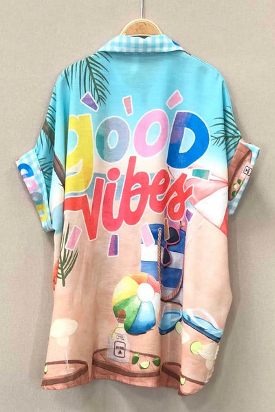 GOOD TIMES SHIRT GOOD VIBES