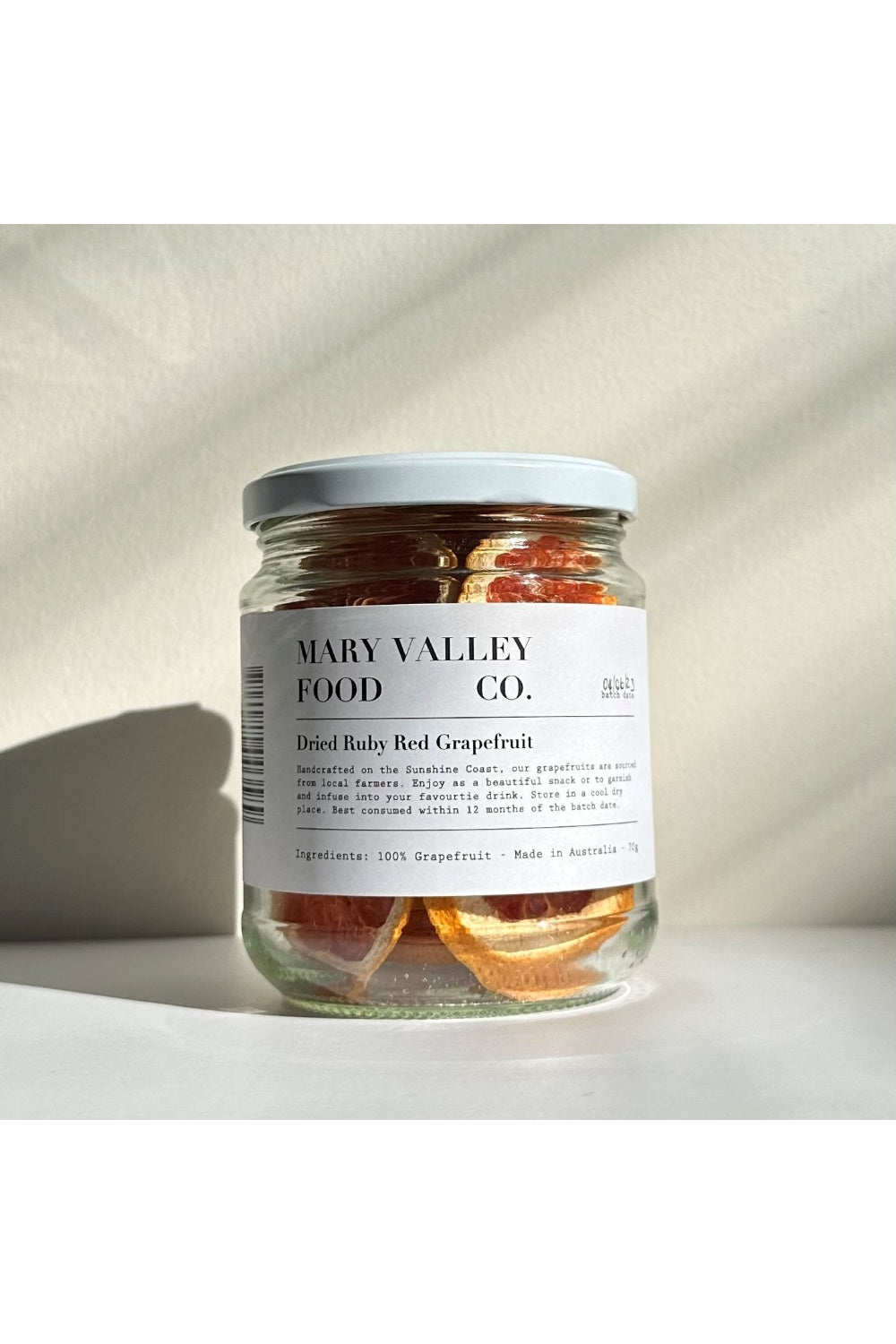 MARY VALLEY FOOD CO. DRIED RUBY RED GRAPEFRUIT