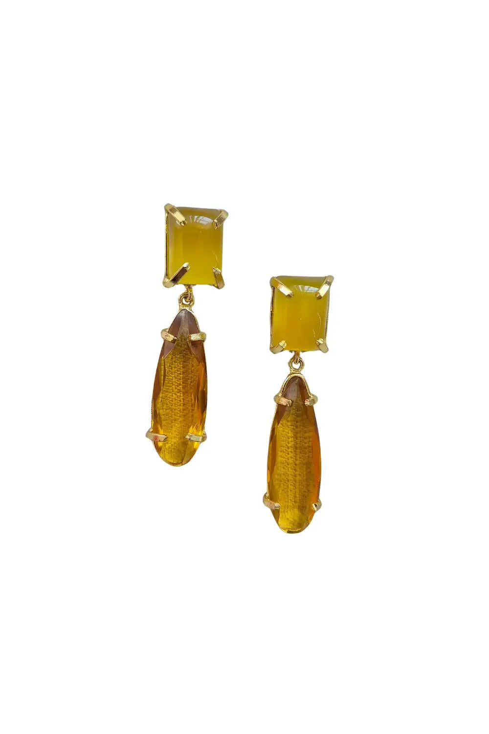 GWIN NATURAL STONE EARRINGS