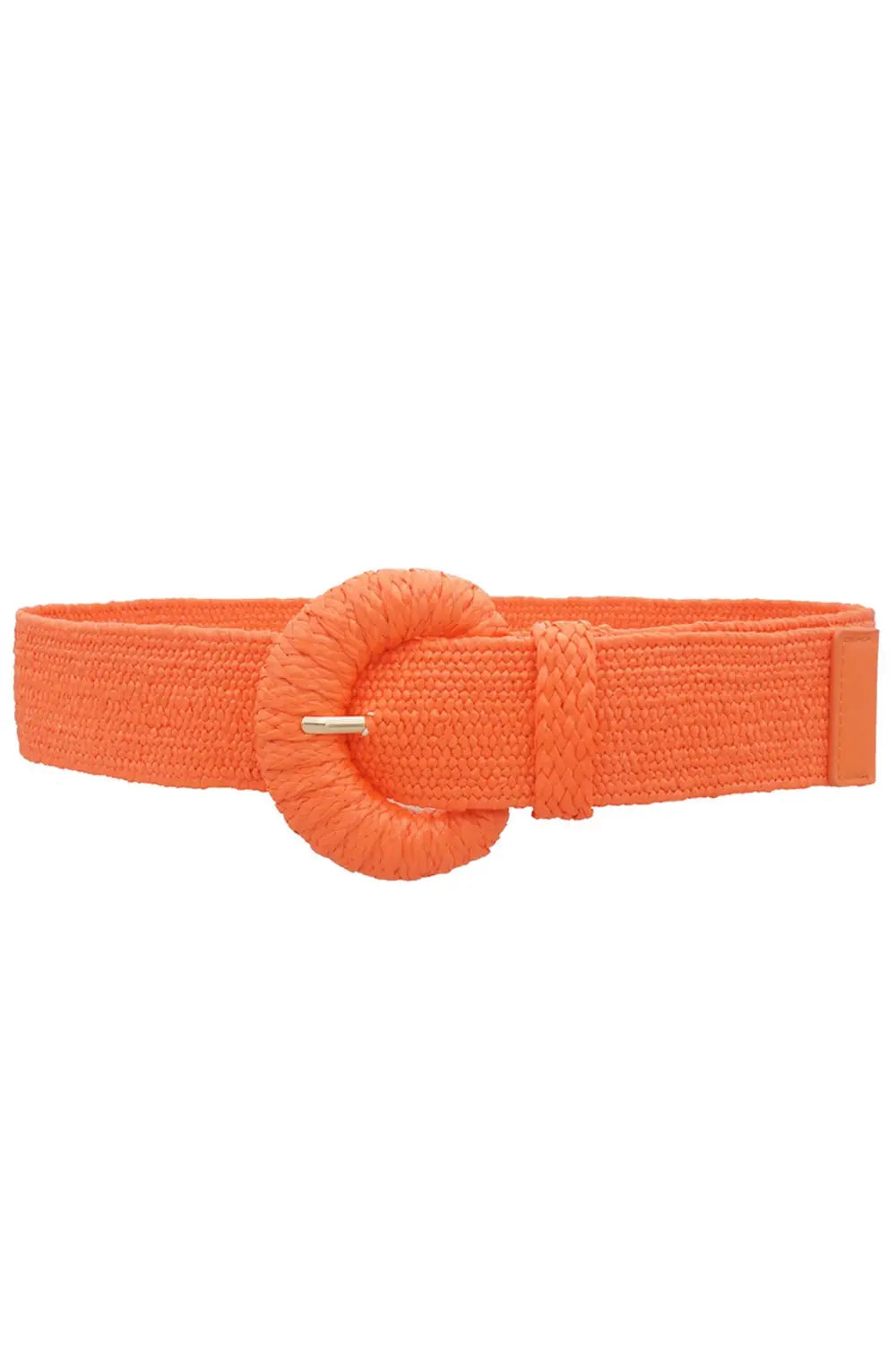 BIGGER IS BETTER STRETCH BELT HALF MOON ORANGE