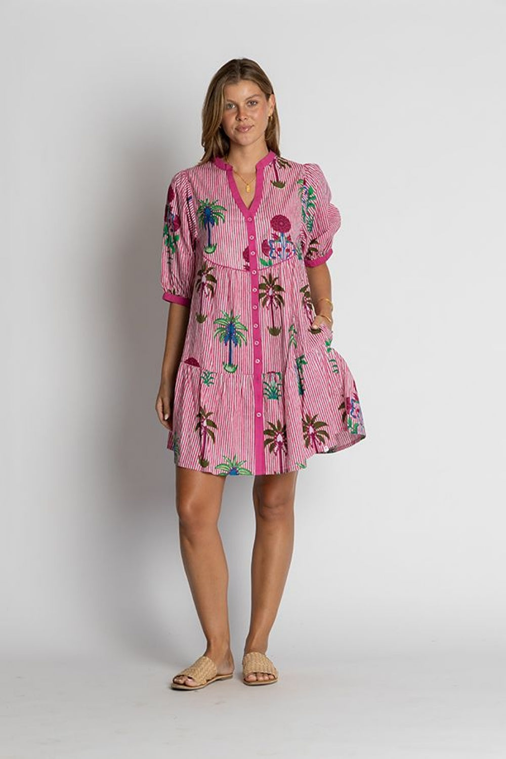 HAMPTON SLEEVLESS MINI DRESS